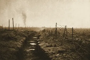 Period archival image accompanying The Guns Fall Silent
