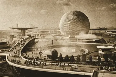 Period archival image accompanying The World Comes to Montreal
