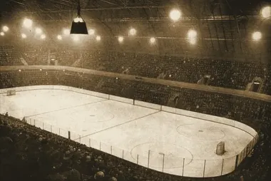 Period archival image accompanying Henderson Scores for Canada