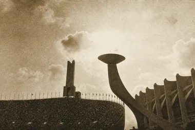 Period archival image accompanying The Games Come to Canada