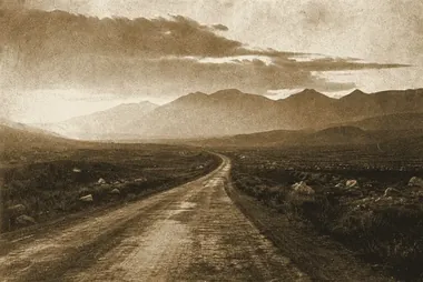Period archival image accompanying Man in Motion Comes Home